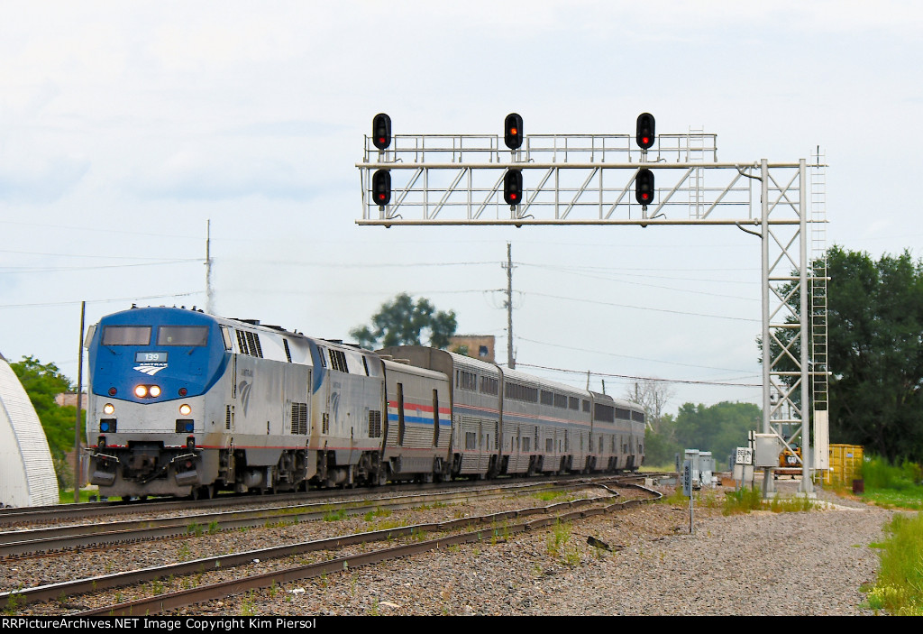 AMTK 139 Train #5 "California Zephyr"